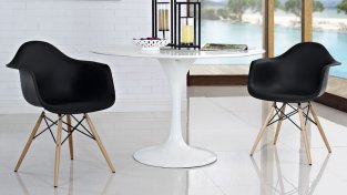 ���� Eames Style DAW Chair Black