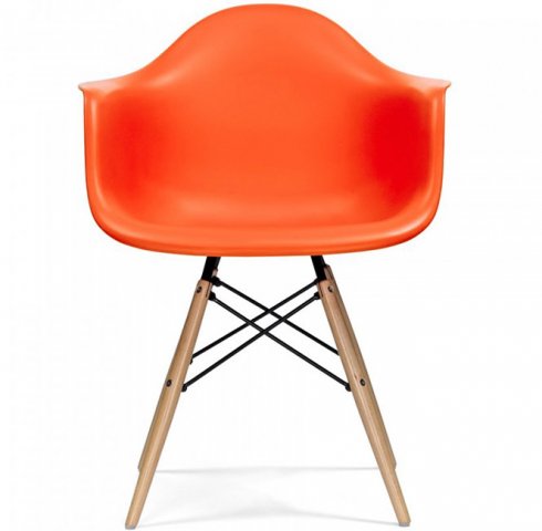 ���� Eames Style DAW Chair Orange