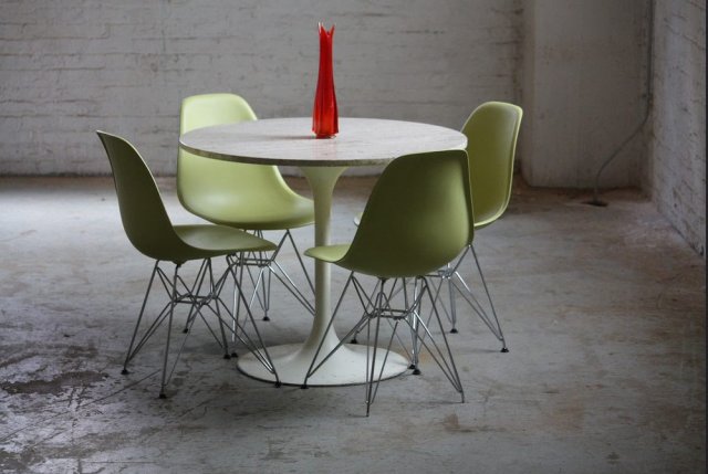 ���� ��� ����� ��� ���� ���� / Eames Style DSW Chair Green