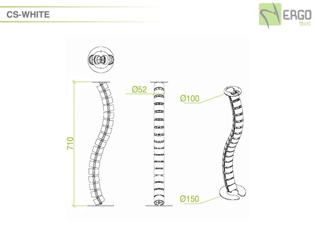 ������������ ������-����� ABS CS-White