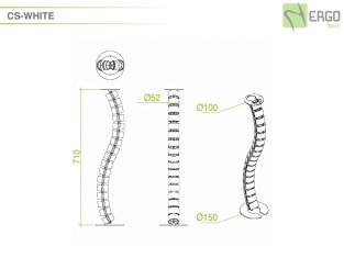 ������������ ������-����� ABS CS-White