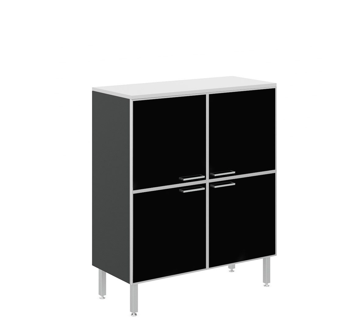 151 6103/02/02/D36 | Кабинет Vogue Cotto | DADO Шкаф 4 стекл дв без ...