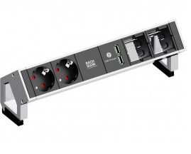 DESK 2, 2 ��.���. + 2 USB + 1 ������ ������. ������ GST18 0,2 �