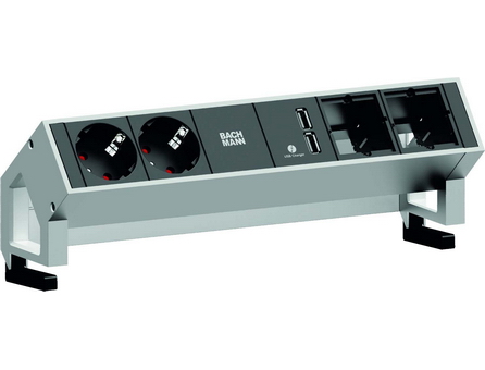 DESK 2, 3 ��.���. + 1 USB + 1 RJ45. ������ GST18 0,2 �