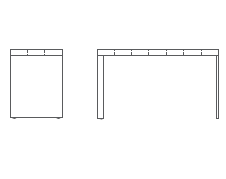 PC Table 5355771 Saddle square
