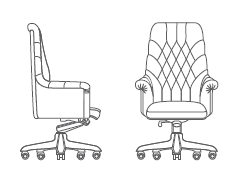 Oxford President 5233011 Pelle Frau� SC / Aluminium base
