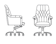 Oxford Executive aluminium 5233021 Pelle Frau� SC / Aluminium base