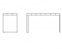 PC Table 5355771 Saddle square