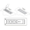 Top Access ������������� ���� ������� 2 x ���� 220�, 2�RJ45, 2�USB
