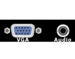 VGA + audio
