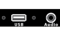 USB + audio