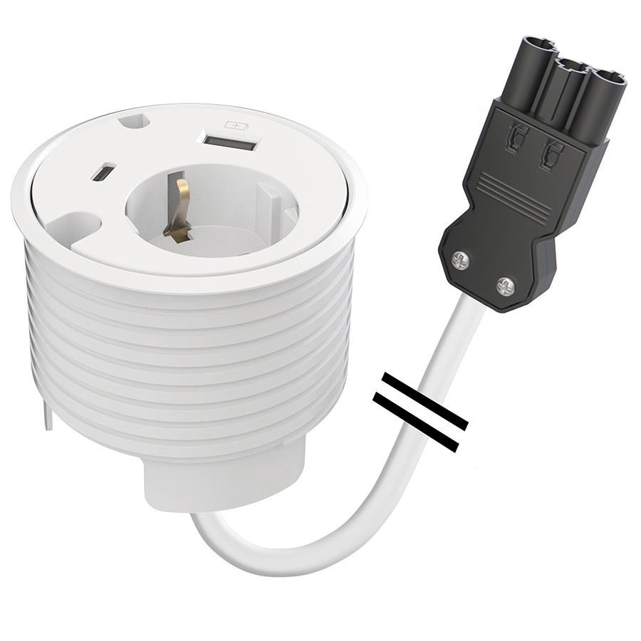 935-PD16-GST ������������ ������� � ����� �������� ��������� ��� ������� � ���� �� ����������� ��������� 1xUSB QC 2.0, 1xUSB-C 3.1 Gen 1, ����� ���������� ��� ������ 7 �� � ����� � 9,5 ��, ���� �����*