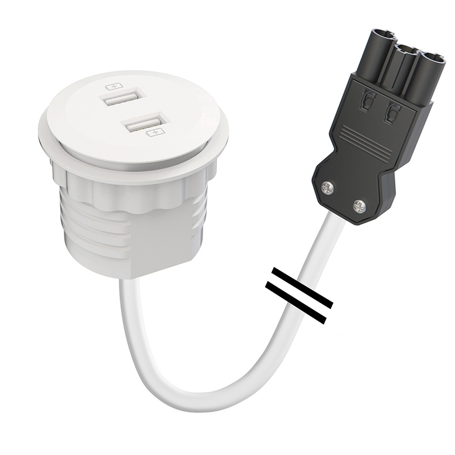 935-PM51-GST ������������ ������� ��� ������� � ���� � 2 ��������� USB, ���� �����*