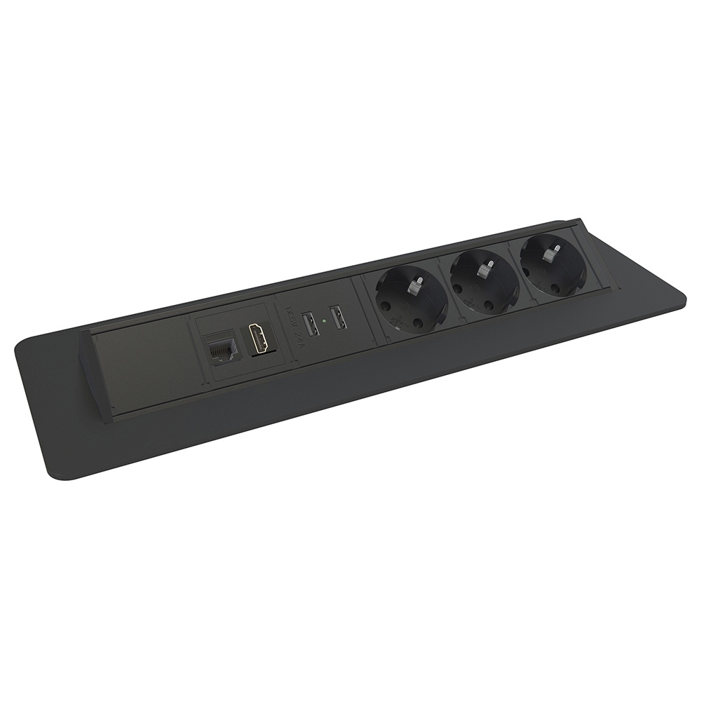 935-F400B ������������ ���������� ������� ����� Axessline � 3 ���������, 1�RJ45, 1�HDMI � 2xUSB, ������