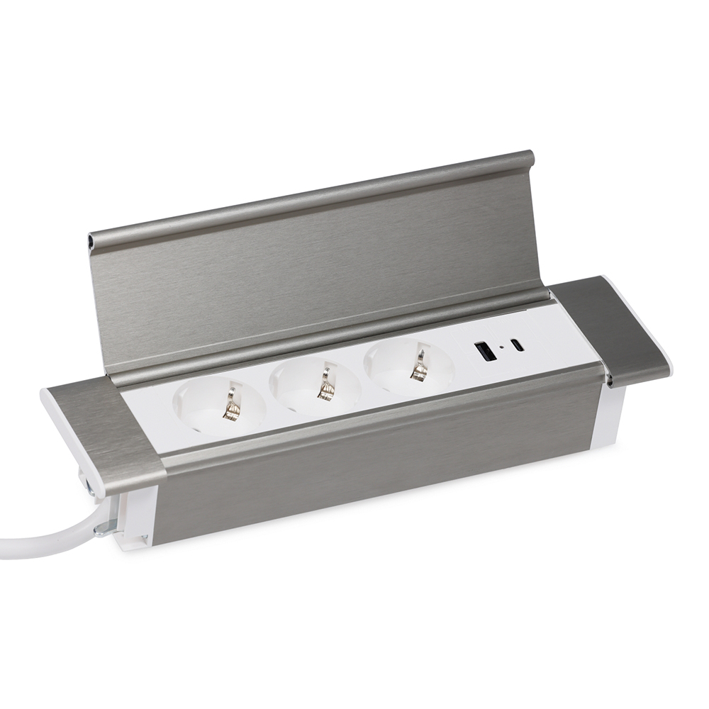G4103Q-2AC.N ���� ������� � �������� ������� 3x220, USB-A, USB-C �������/�����